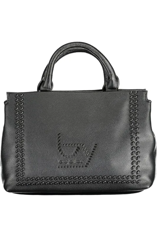 Black Polyethylene Women Handbag sold by Louxly