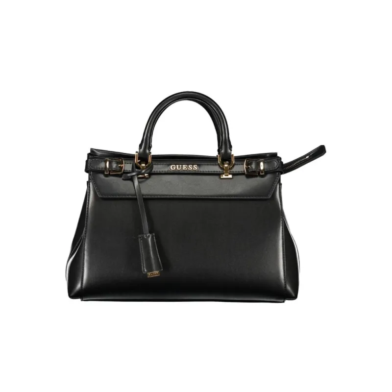 Black Polyethylene Handbag sold by Louxly