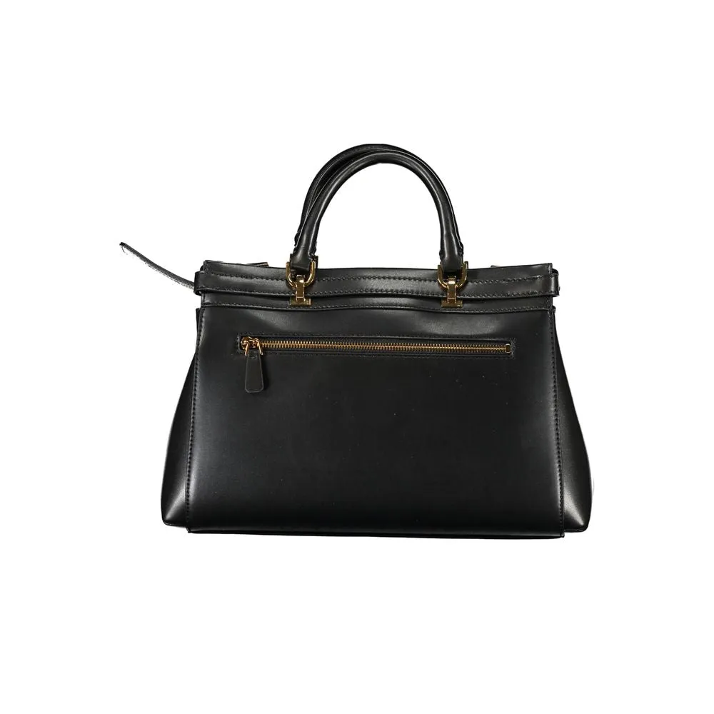 Black Polyethylene Handbag sold by Louxly product image thumbnail 2