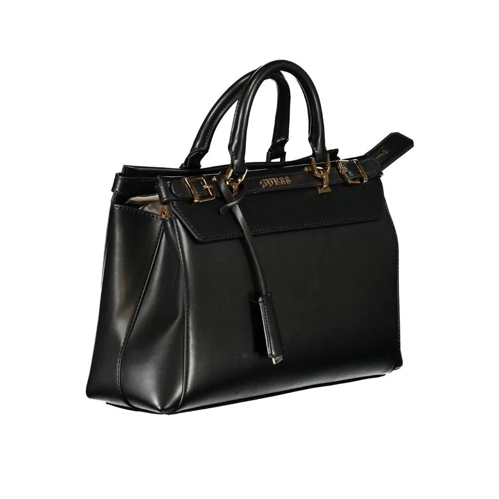 Black Polyethylene Handbag sold by Louxly product image thumbnail 3