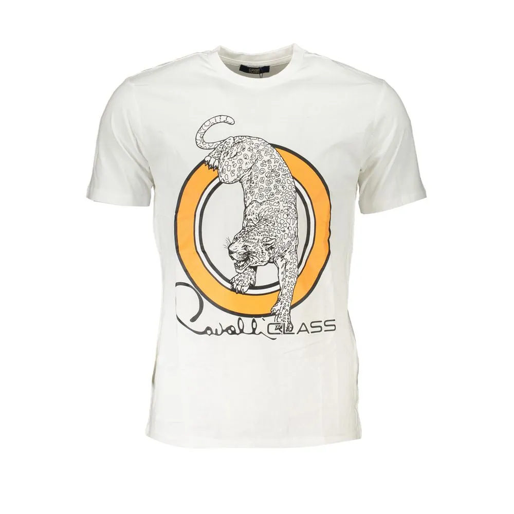 White Cotton T-Shirt sold by Louxly