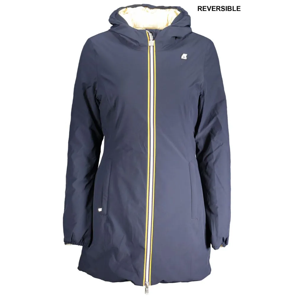 Blue Nylon Jackets & Coat sold by Louxly