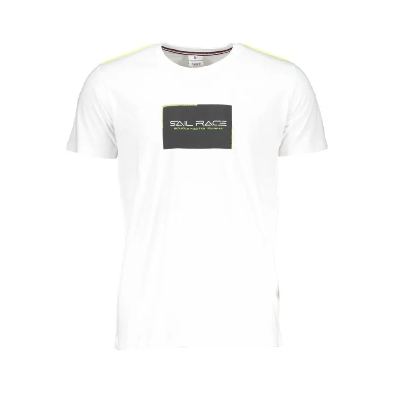 White Cotton T-Shirt sold by Louxly