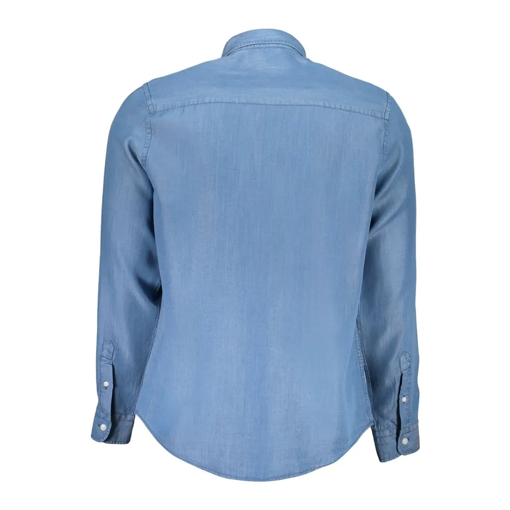 Blue Lyocell Shirt sold by Louxly product image thumbnail 2