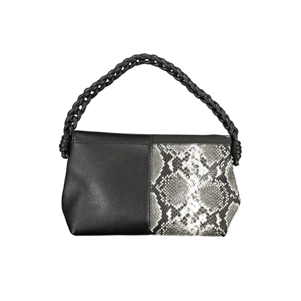 Black Polyethylene Handbag sold by Louxly product image thumbnail 2