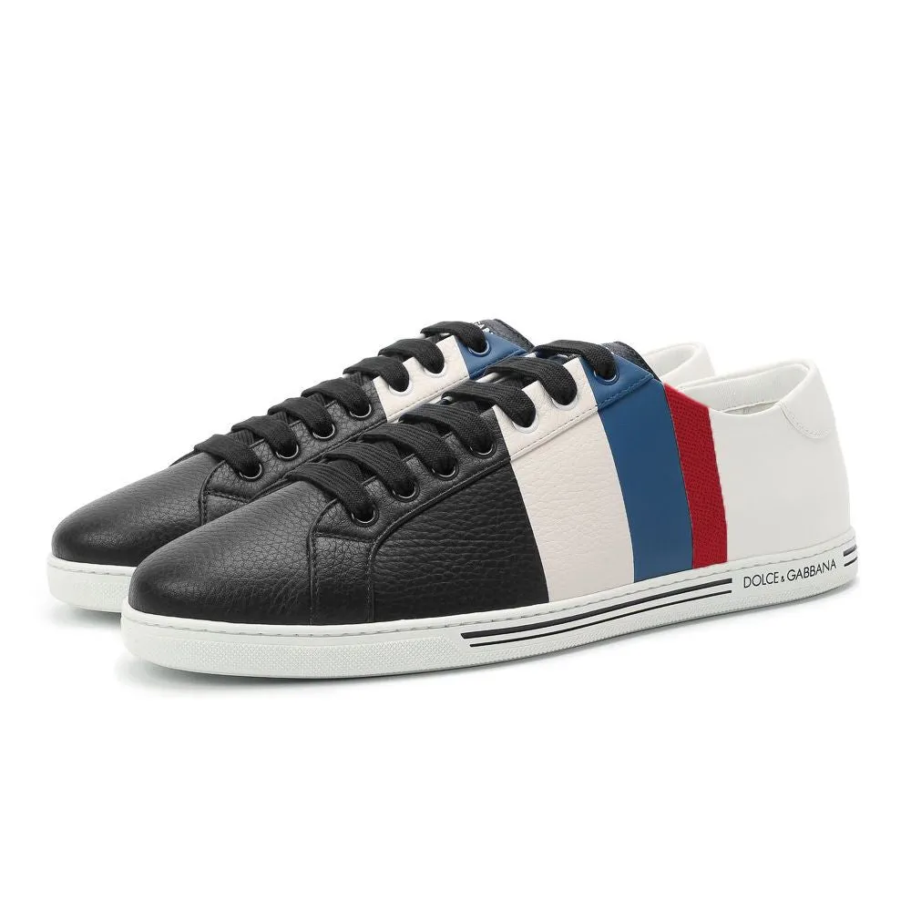 Multicolored Calfskin Low Sneakers sold by Louxly product image thumbnail 3