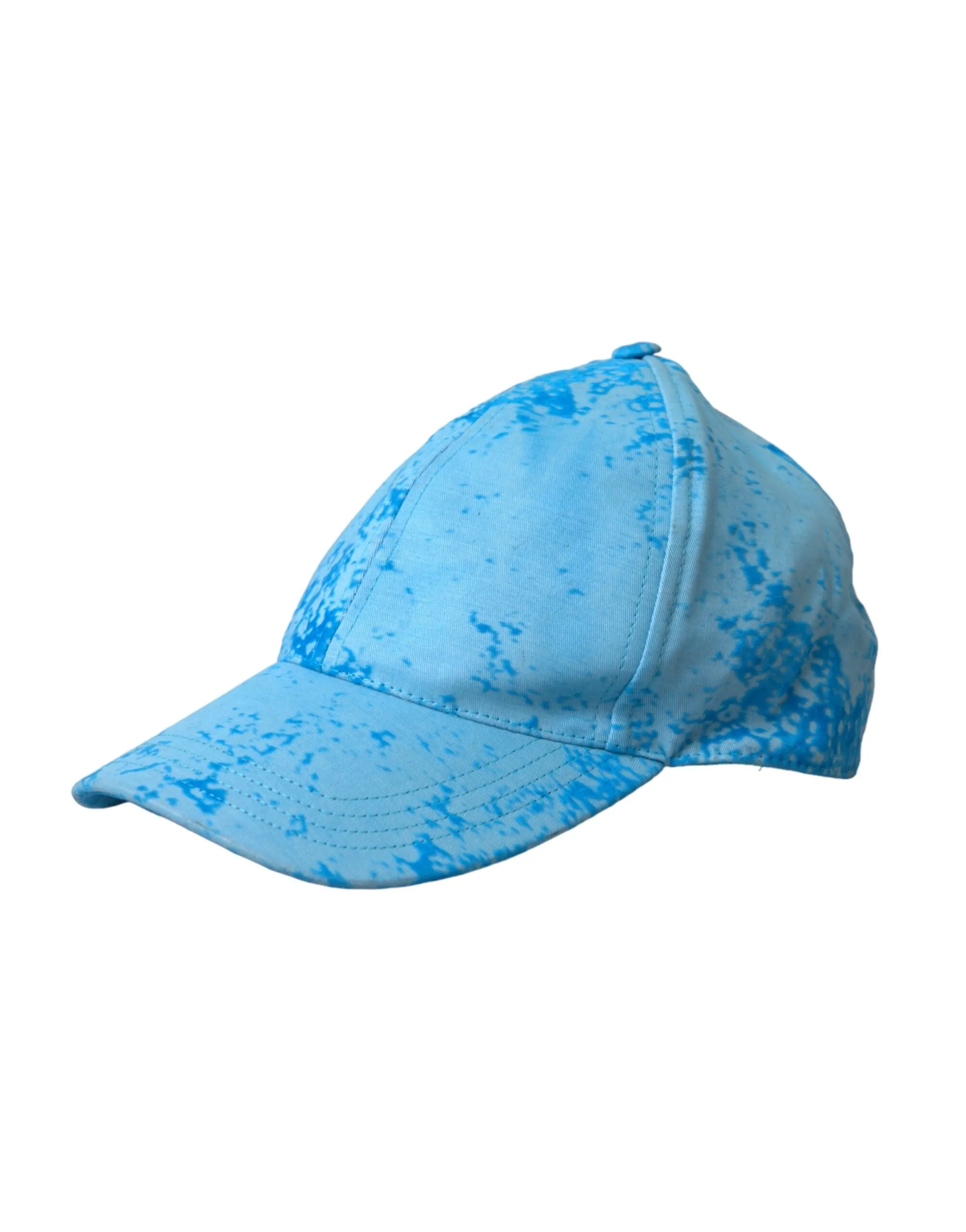 Light Blue Color Splash Baseball Hat Men sold by Louxly