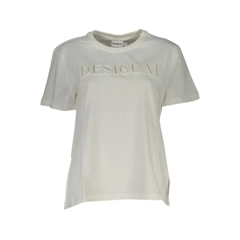White Cotton Tops & T-Shirt sold by Louxly
