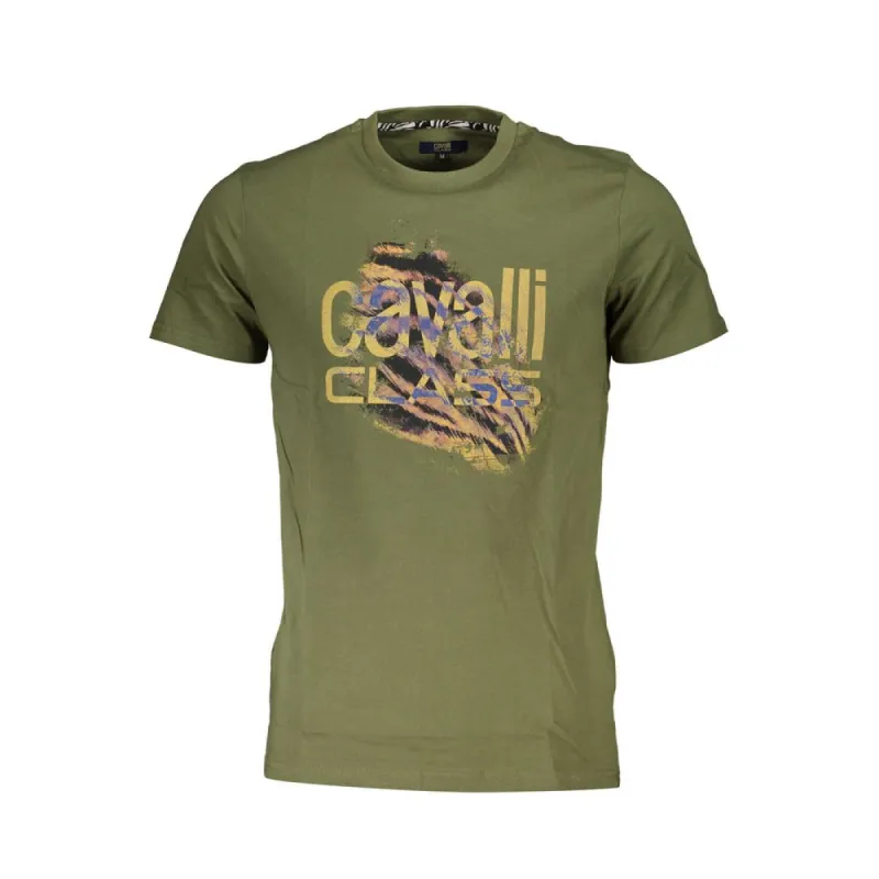 Green Cotton T-Shirt sold by Louxly