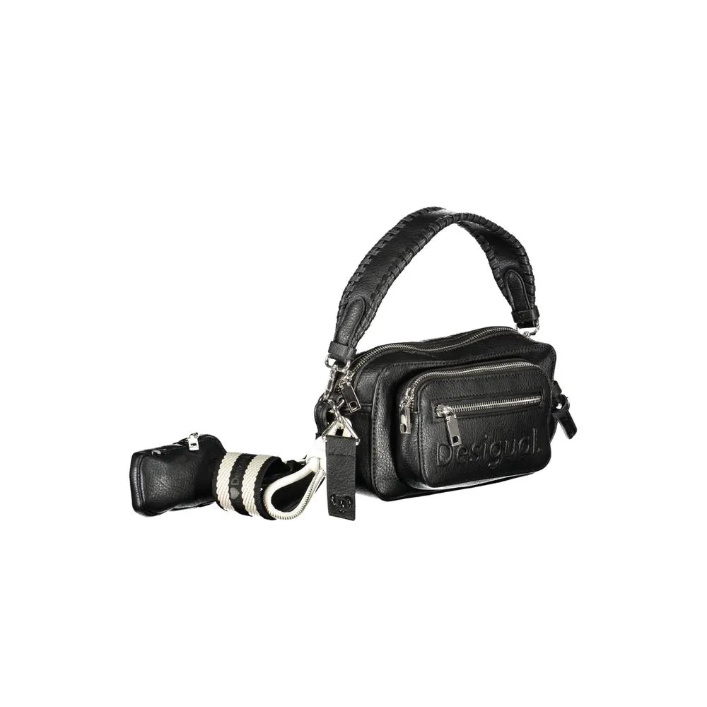 Black Polyethylene Handbag sold by Louxly product image thumbnail 3