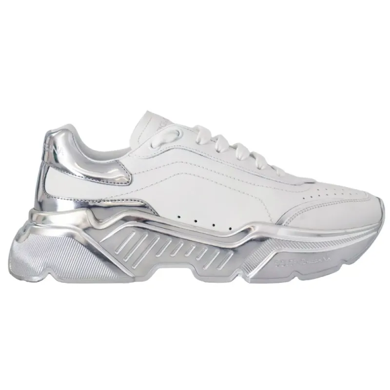White Leather Di Calfskin Sneaker sold by Louxly