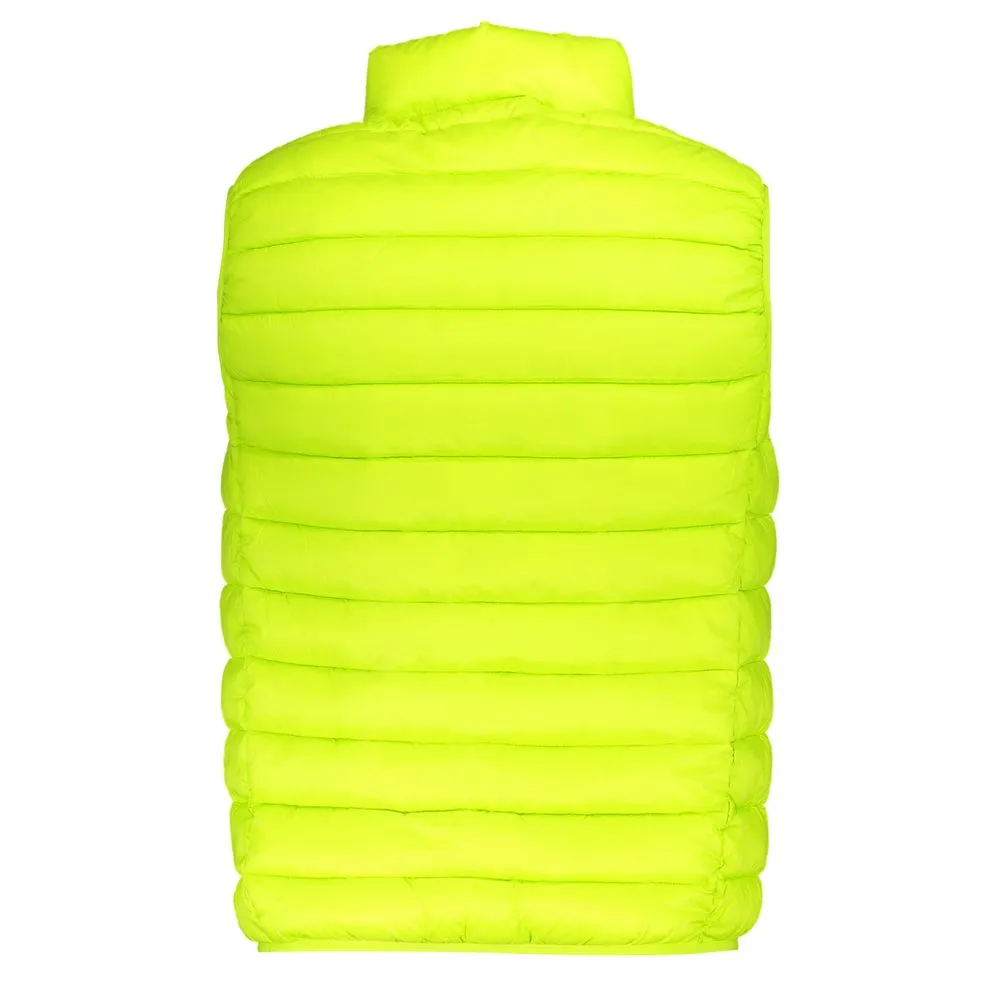 Sleek Sleeveless Green Polyamide Jacket sold by Louxly product image thumbnail 2