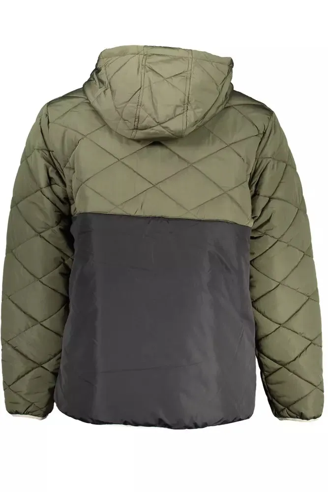 Green Polyester Men Jacket sold by Louxly product image thumbnail 2