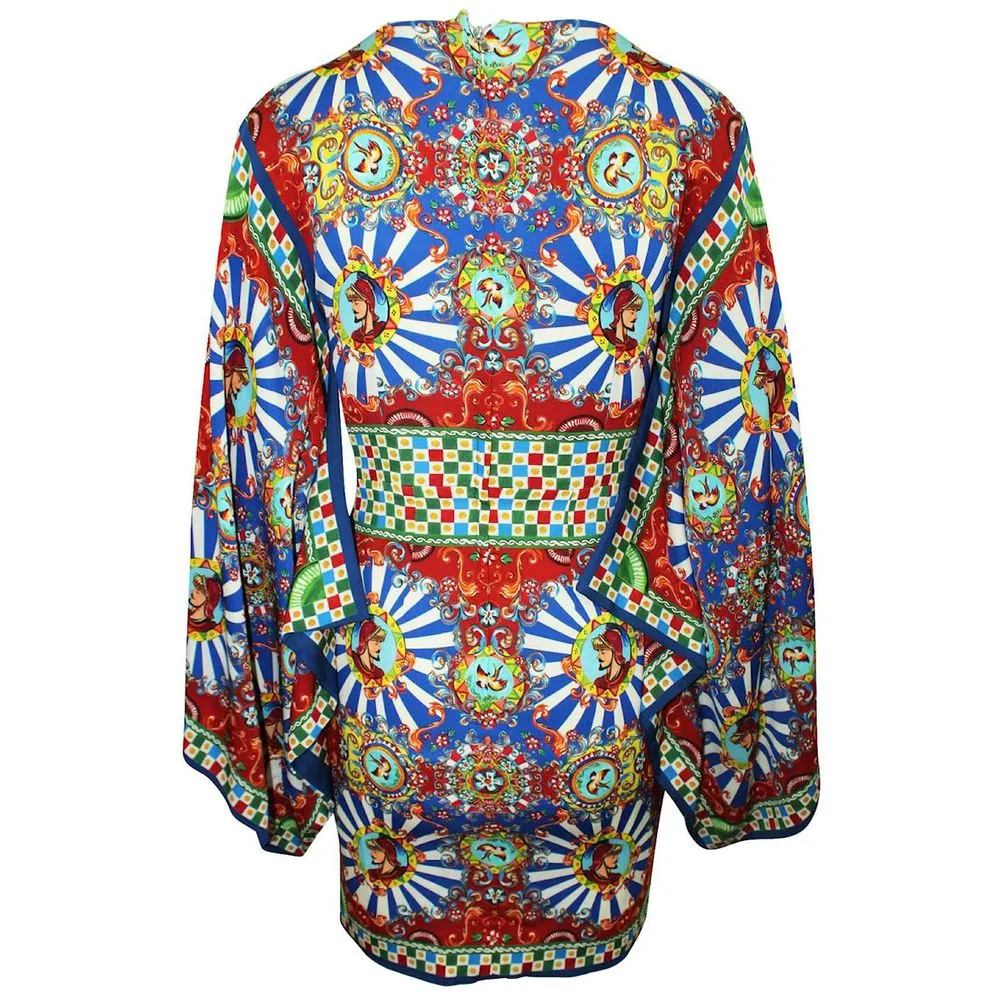 Multicolor Silk Dress sold by Louxly product image thumbnail 2