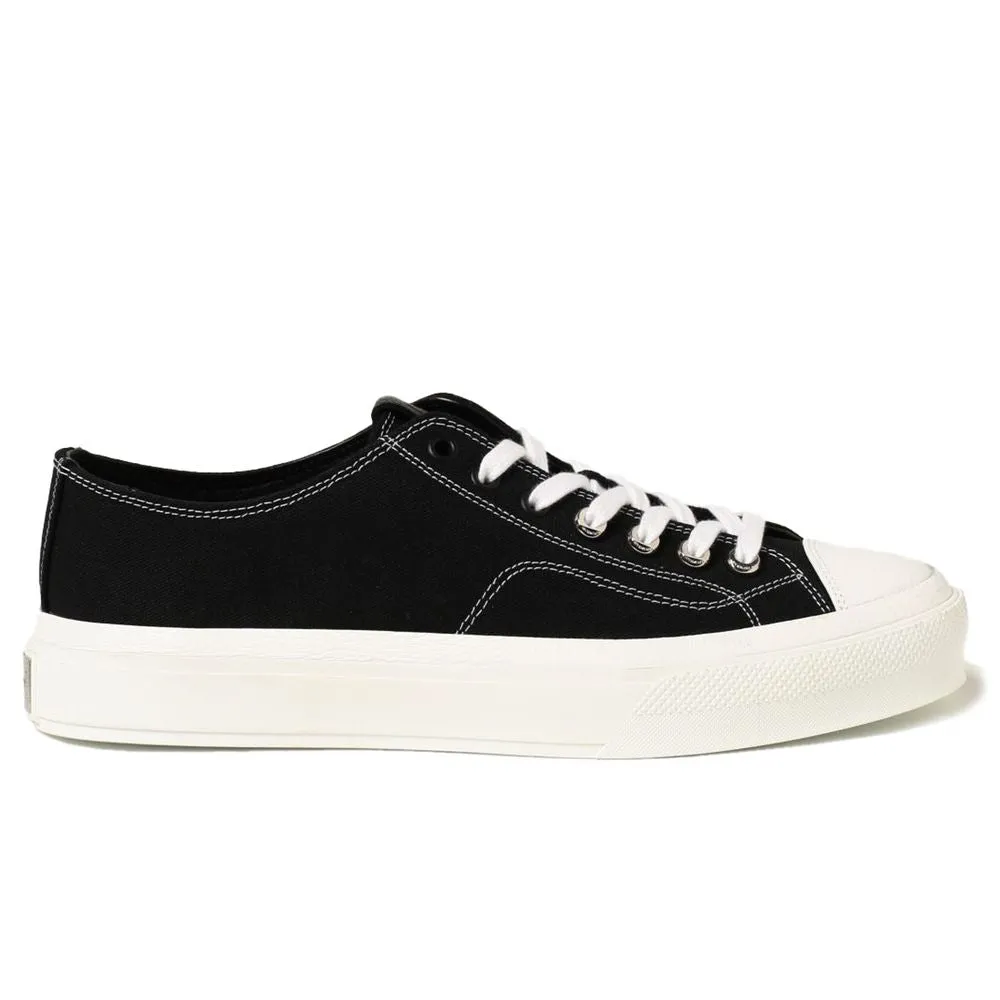 Black Cotton Sneaker sold by Louxly