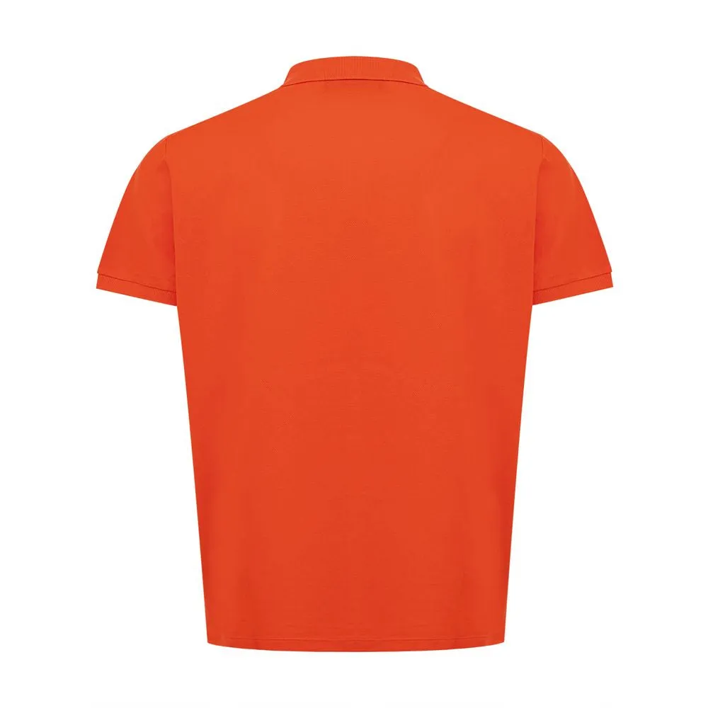 Orange Cotton Polo Shirt sold by Louxly product image thumbnail 2