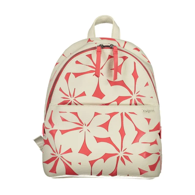 White Polyethylene Backpack sold by Louxly