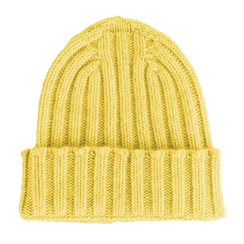 Yellow Cashmere Hats & Cap sold by Louxly