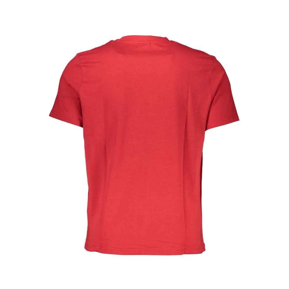 Red Cotton T-Shirt sold by Louxly product image thumbnail 2