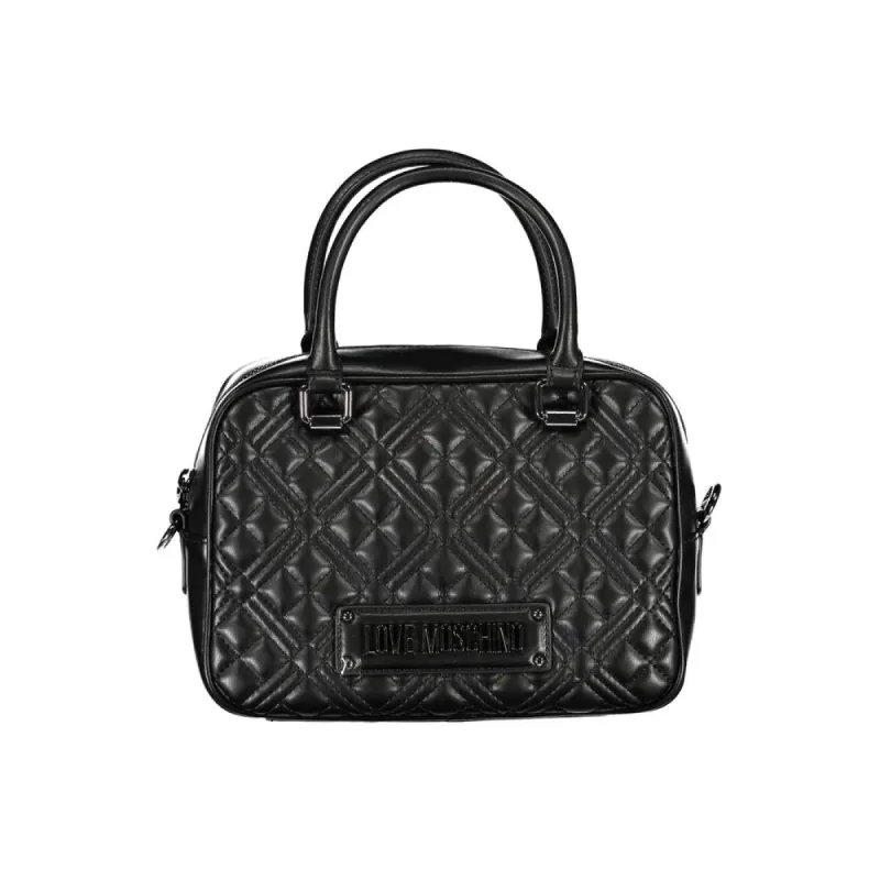 Black Polyethylene Handbag sold by Louxly