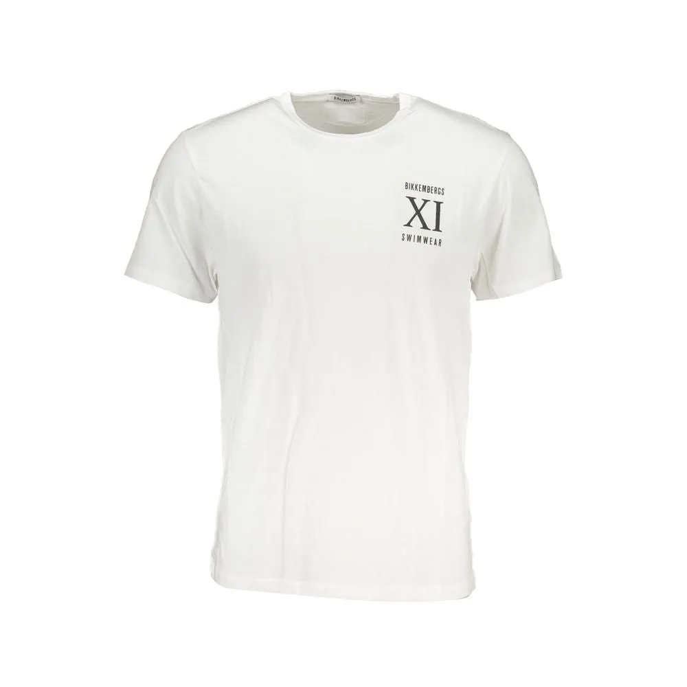 White Cotton T-Shirt sold by Louxly