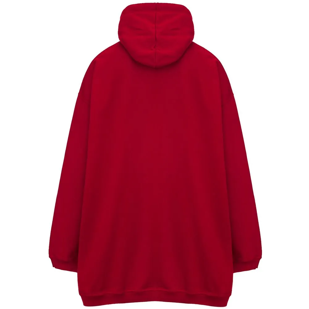 Red Cotton Sweater sold by Louxly product image thumbnail 2