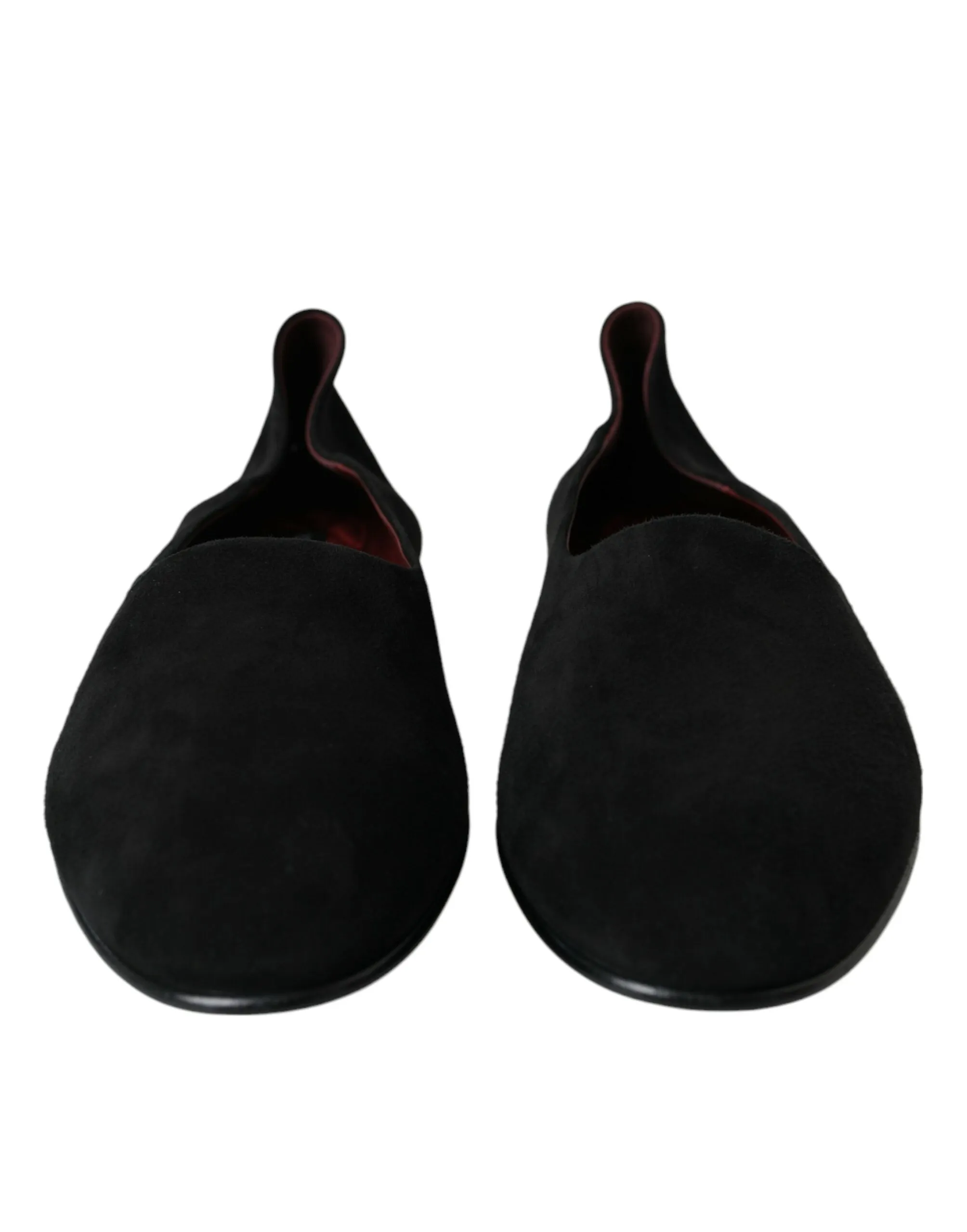 Black Suede Loafers Formal Dress Slip On Shoes sold by Louxly product image thumbnail 2