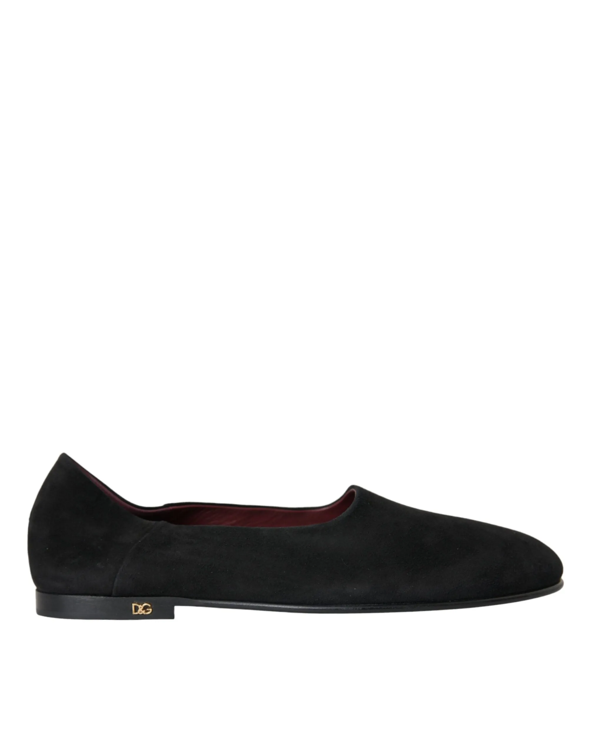 Black Suede Loafers Formal Dress Slip On Shoes sold by Louxly