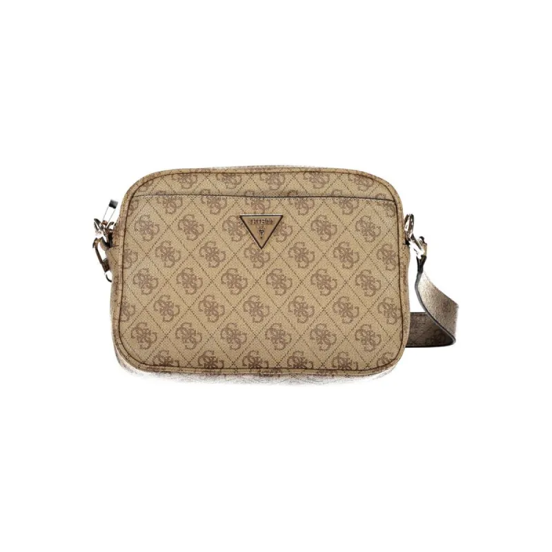 Beige Polyethylene Handbag sold by Louxly
