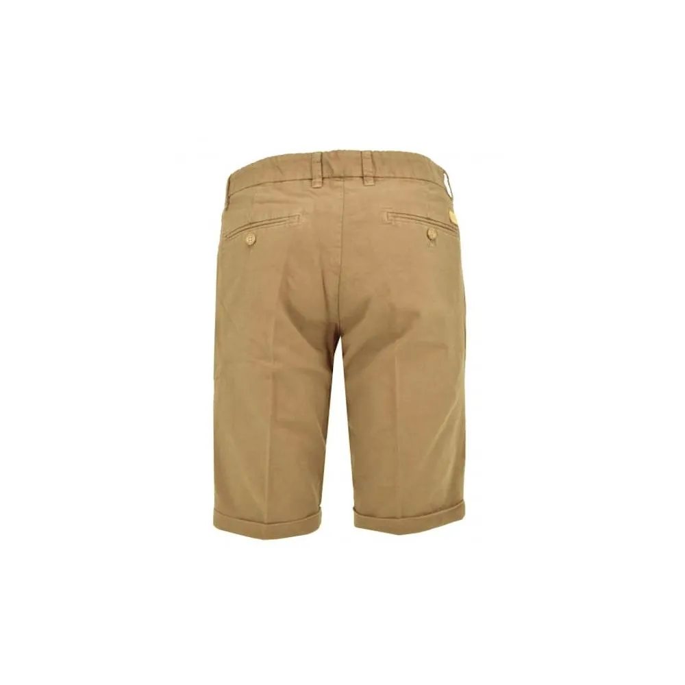 Chic Brown Cotton Bermuda Shorts sold by Louxly product image thumbnail 2