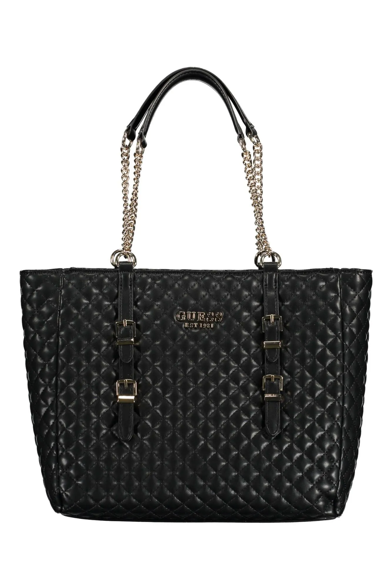 Elegant Black Chain Shoulder Handbag sold by Louxly