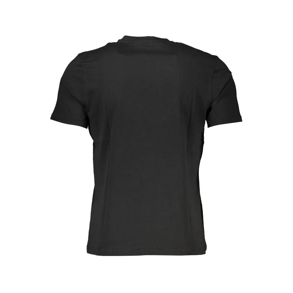 Black Cotton T-Shirt sold by Louxly product image thumbnail 2