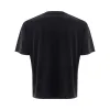 Black Cotton T-Shirt sold by Louxly