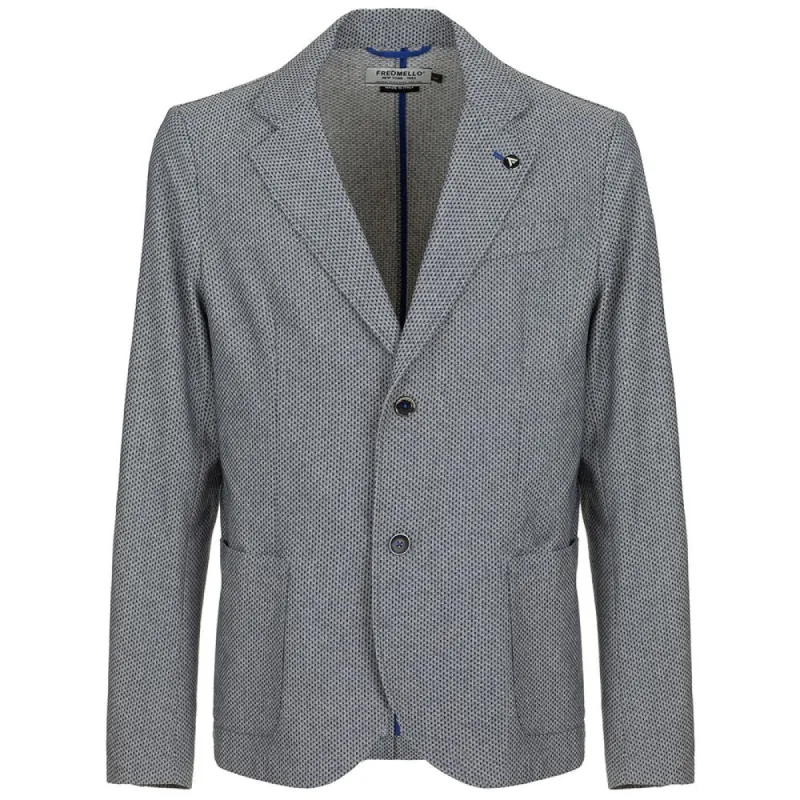 Classic Blue Check Cotton Jacket sold by Louxly