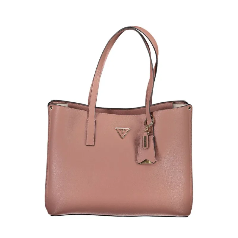 Pink Polyethylene Handbag sold by Louxly