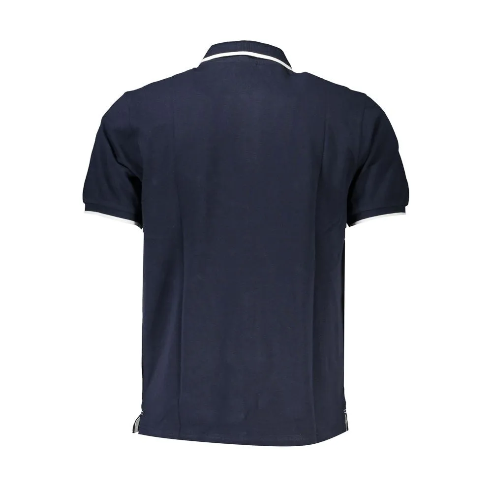 Blue Cotton Polo Shirt sold by Louxly product image thumbnail 2