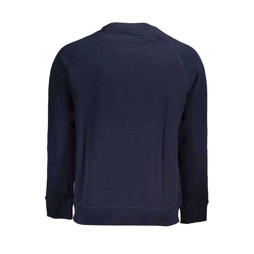 Classic Blue Crew Neck Sweatshirt sold by Louxly product image thumbnail 2