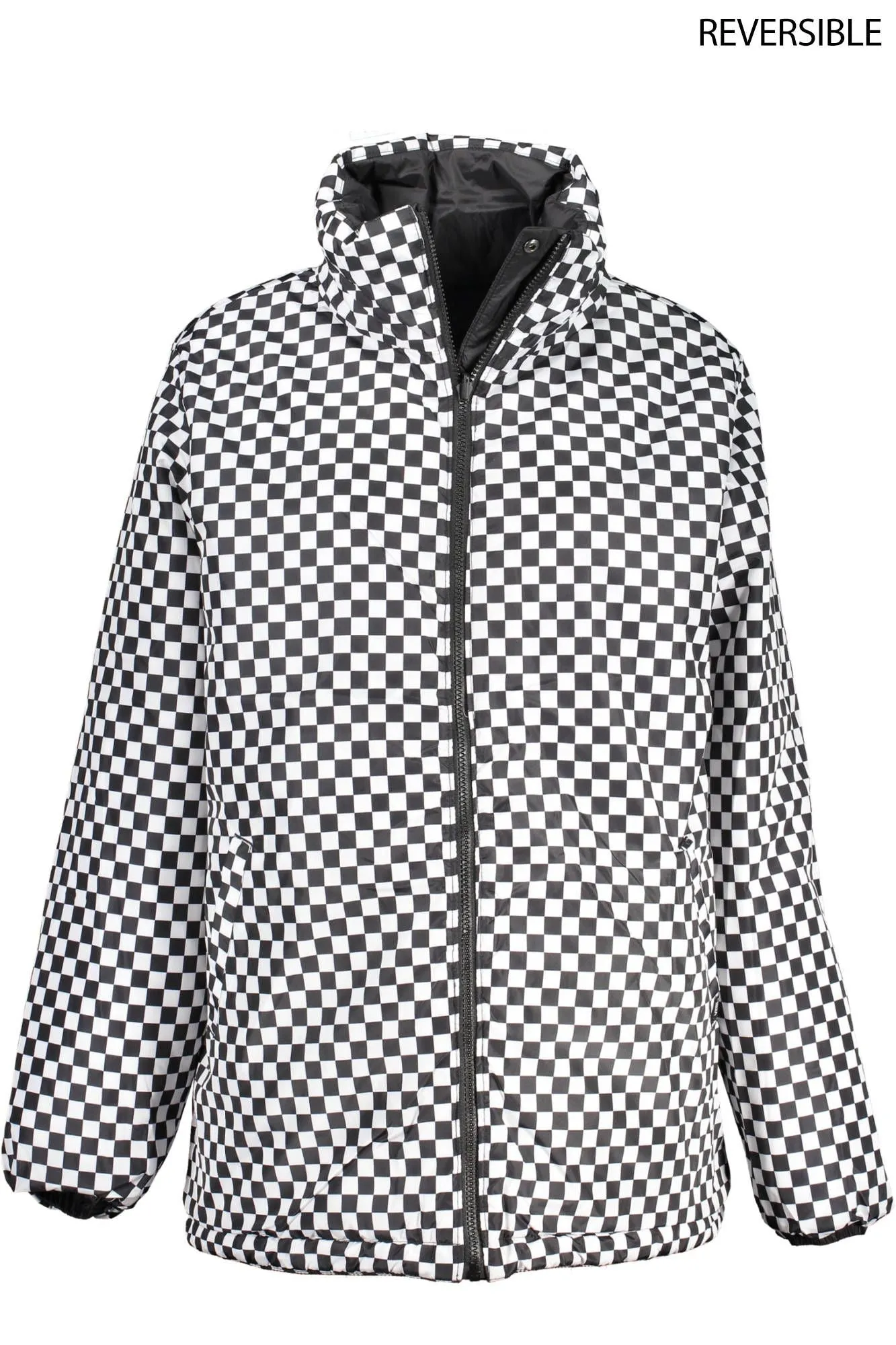 Black Nylon Women Jacket sold by Louxly product image thumbnail 3