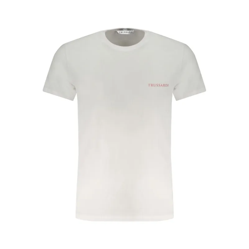 White Cotton T-Shirt sold by Louxly
