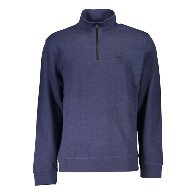 Blue Cotton Men Sweater sold by Louxly