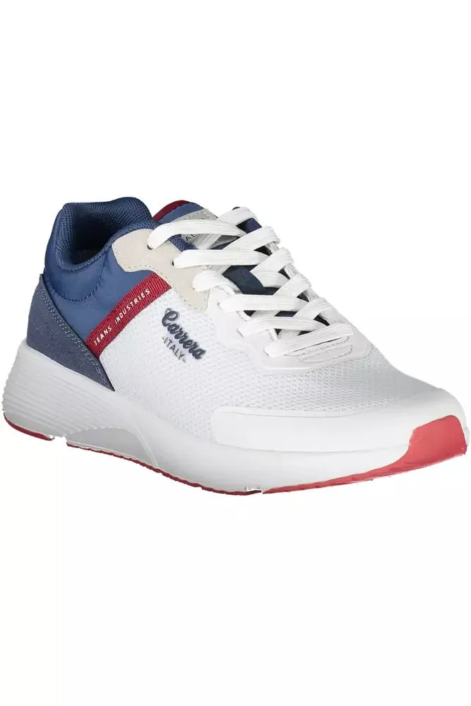 White ECO Leather Men Sneaker sold by Louxly product image thumbnail 2