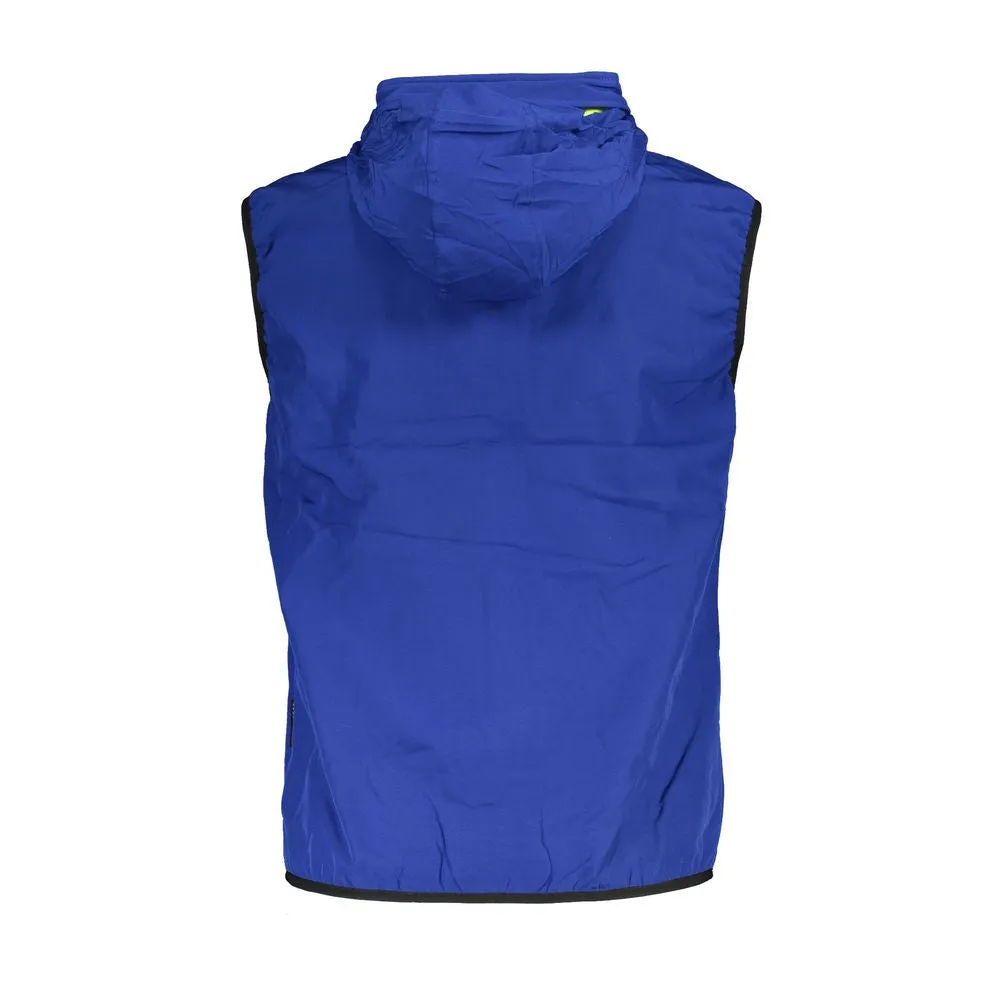 Blue Polyester Jacket sold by Louxly product image thumbnail 3