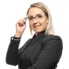 Silver Women Optical Frames sold by Louxly