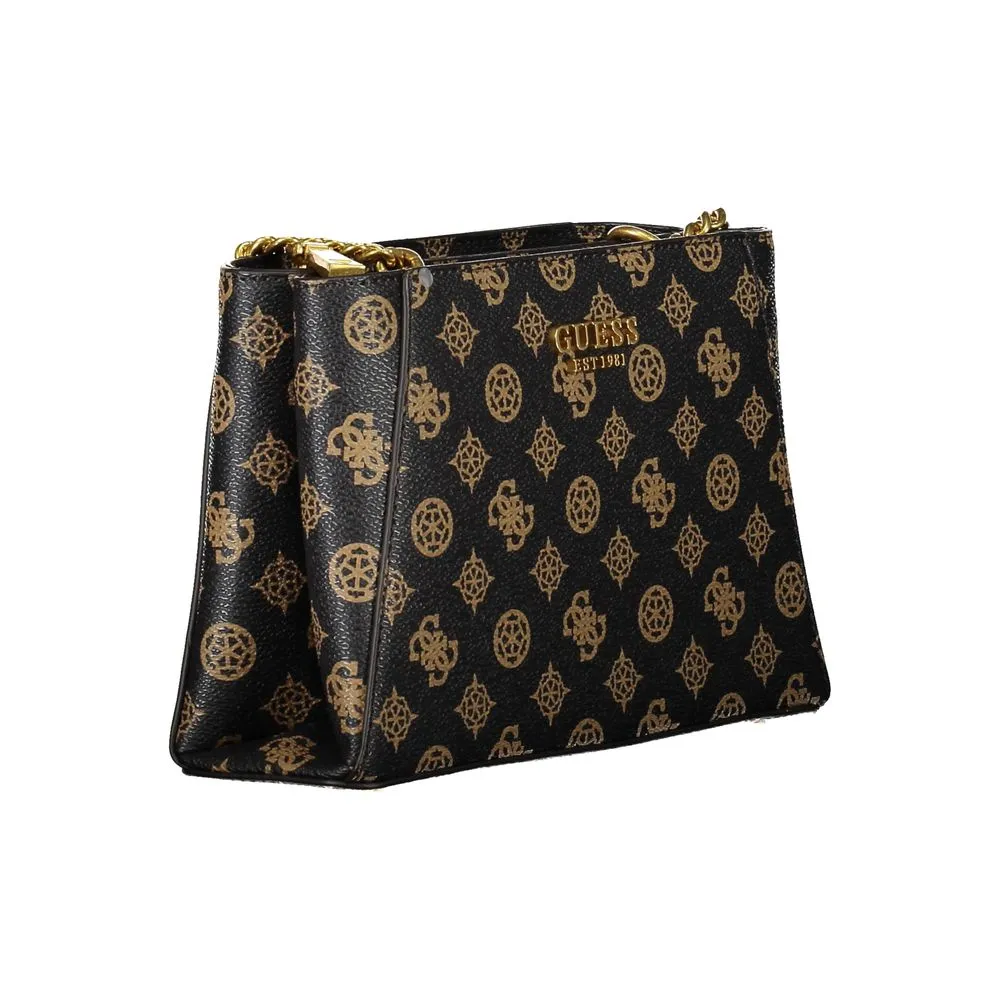 Brown Polyethylene Handbag sold by Louxly product image thumbnail 3