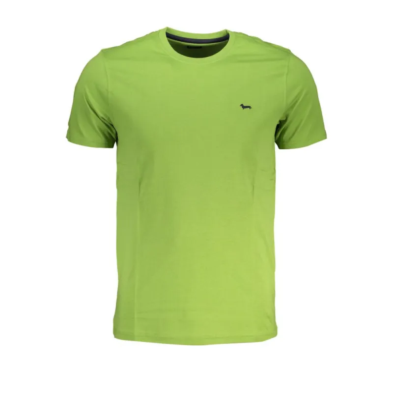 Green Cotton T-Shirt sold by Louxly