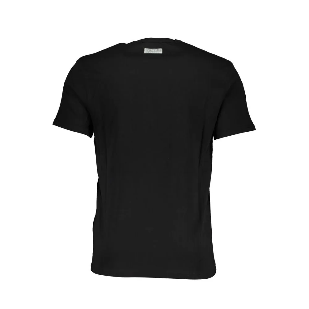 Black Cotton T-Shirt sold by Louxly product image thumbnail 2