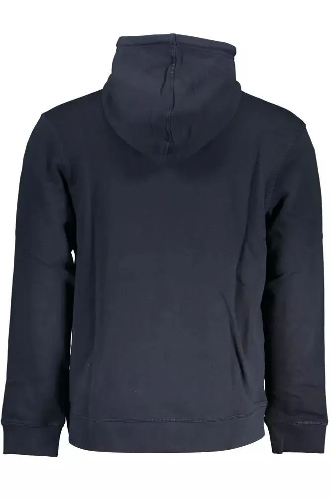 Sleek Hooded Sweatshirt in Rich Blue sold by Louxly product image thumbnail 2