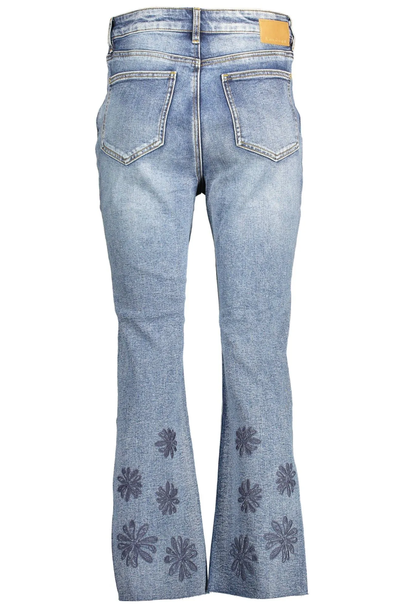 Blue Cotton Women Jeans sold by Louxly product image thumbnail 2
