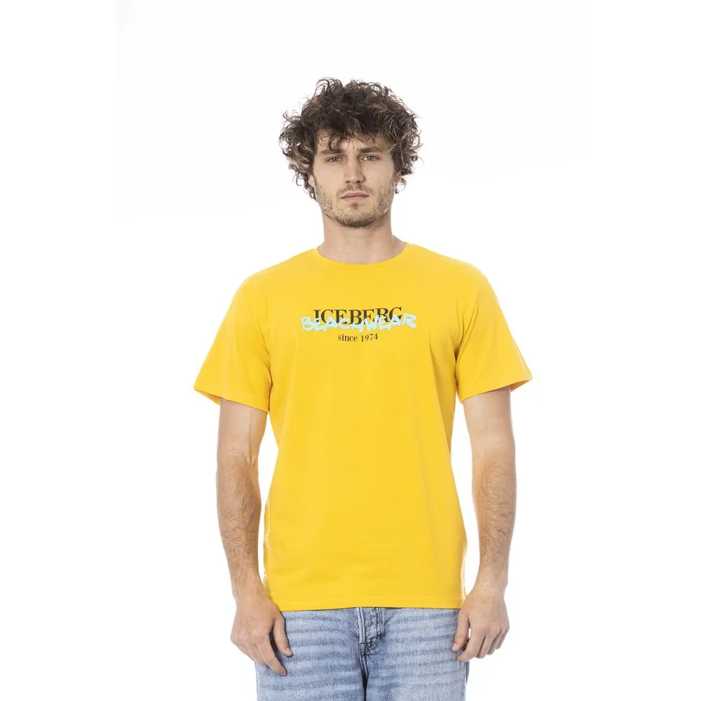 Yellow Cotton T-Shirt sold by Louxly