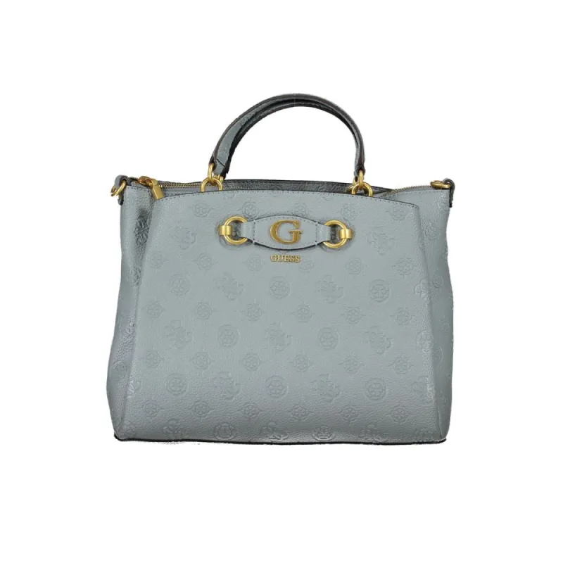 Light Blue Polyethylene Handbag sold by Louxly